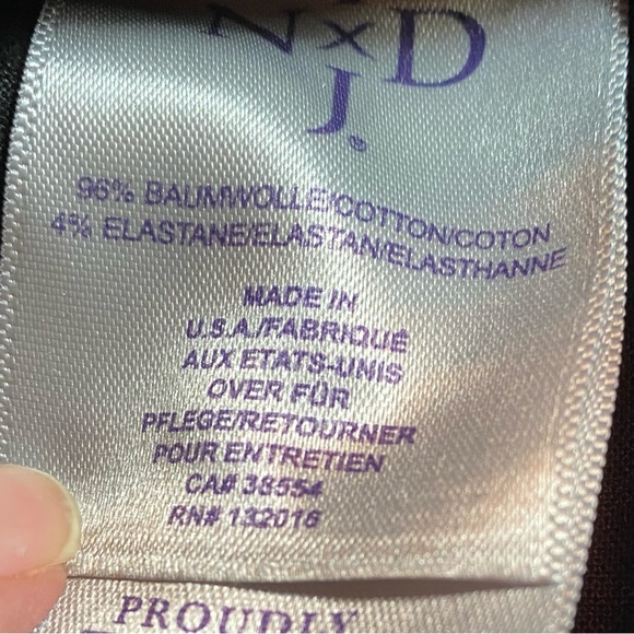 DONATED 🛑NYDJ black leggings sz16 - Picture 12 of 12